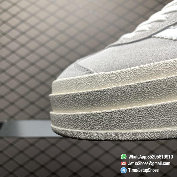 Wmns Adidas Gazelle Bold Grey White SKU HQ6893 Grey Suede Upper FashionReps Snkrs 05