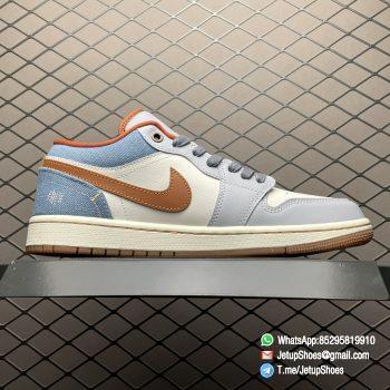 Designer Rep Shoes Air Jordan 1 Low Phantom Denim AJ1 RepSneakers SKU FZ5045 091 FashionReps Snkrs 02