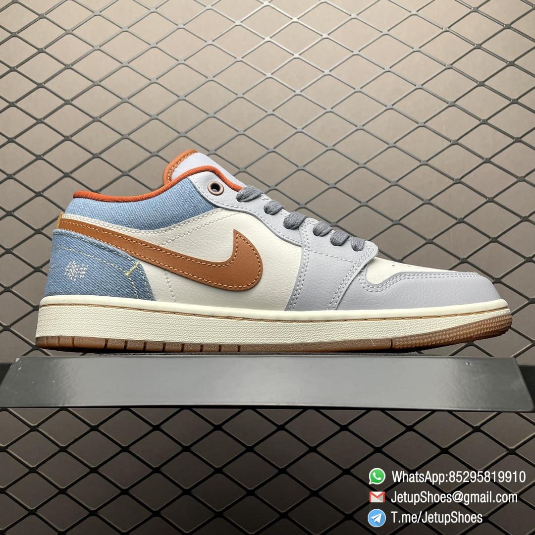 Designer Rep Shoes Air Jordan 1 Low Phantom Denim AJ1 RepSneakers SKU FZ5045 091 FashionReps Snkrs 02