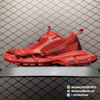 Designer Rep Sneakers Balenciaga 3XL Sneaker in Red Mesh Upper FashionReps RepSnkrs 01