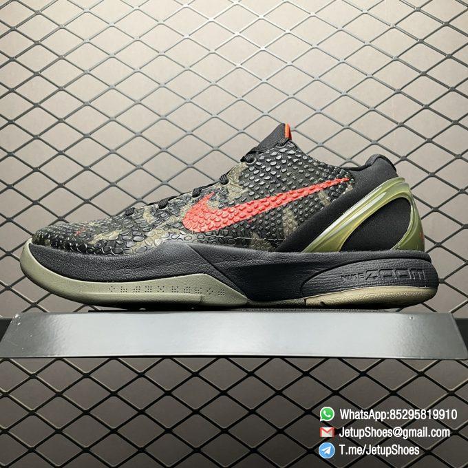 Designer Replica Sneakers Nike Zoom Kobe 4 Italian Camo Basketball Sneakers SKU FQ3546 001 FashionReps Snkrs 01