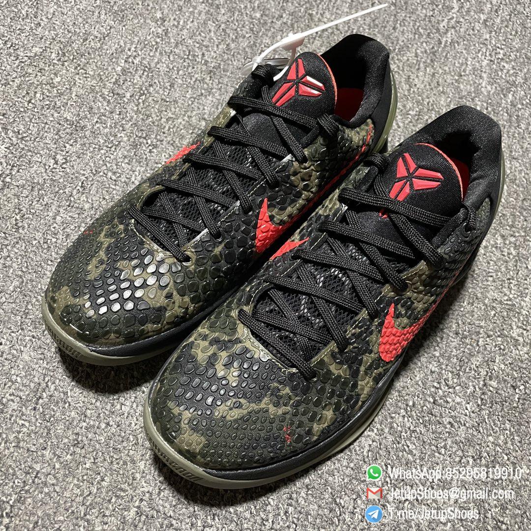 Designer Replica Sneakers Nike Zoom Kobe 4 Italian Camo Basketball Sneakers SKU FQ3546 001 FashionReps Snkrs 11