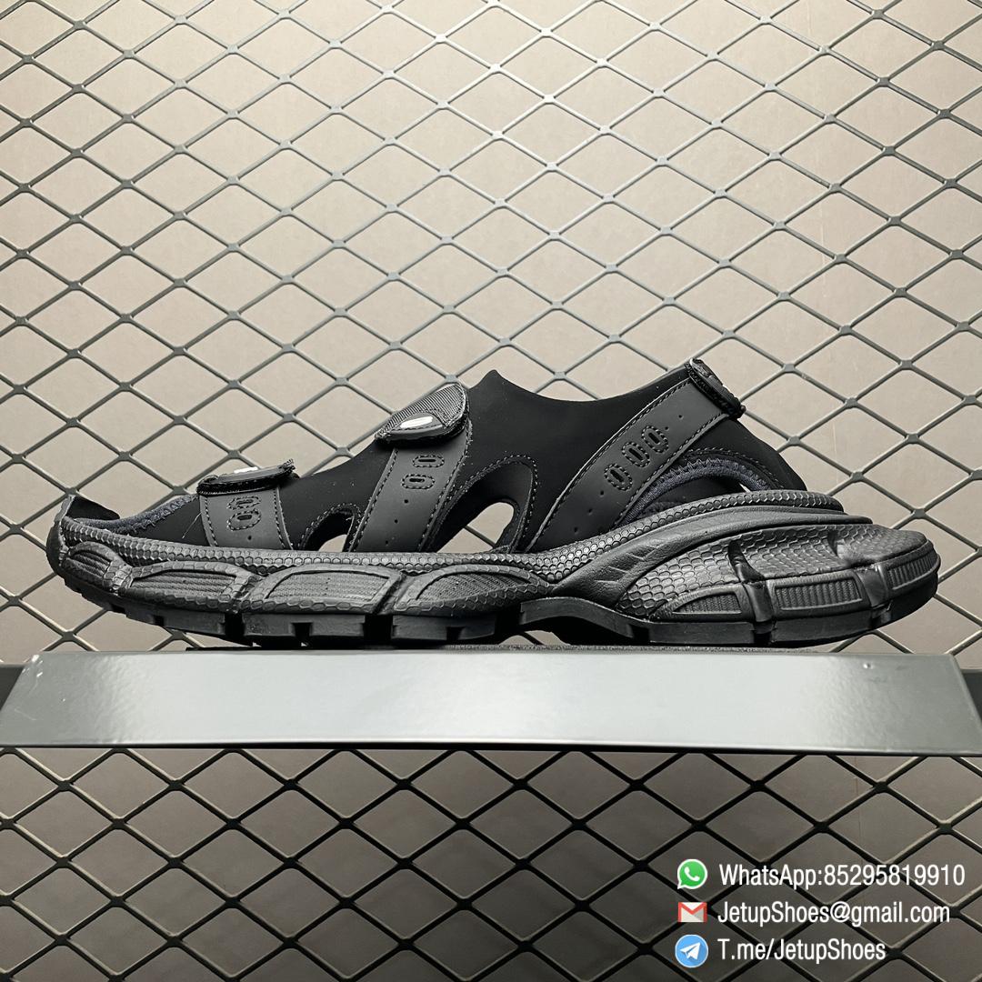 Rep Sneakers Balenciaga 3XL Sandal Open toe Black Upper FashionReps Snkrs 01
