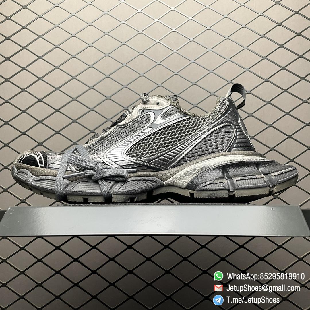 Rep Sneakers Balenciaga 3XL Sneaker in Grey Black Mesh Upper FashionReps RepSnkrs 01 Rep Sneakers Balenciaga 3XL Sneaker in Grey Black Mesh Upper FashionReps RepSnkrs 01