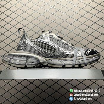 Rep Sneakers Balenciaga 3XL Sneaker in Grey Black Mesh Upper FashionReps RepSnkrs 02
