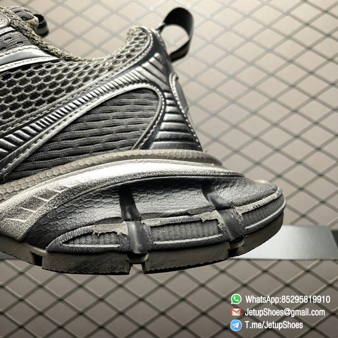 Rep Sneakers Balenciaga 3XL Sneaker in Grey Black Mesh Upper FashionReps RepSnkrs 04
