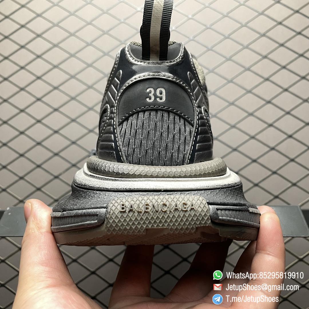 Rep Sneakers Balenciaga 3XL Sneaker in Grey Black Mesh Upper FashionReps RepSnkrs 06