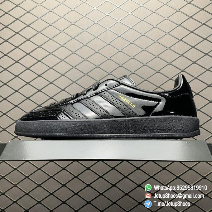 RepSneakers Adidas Gazelle Indoor Black patent leather Sneakers SKU IG1891 FashionReps Snkrs 01