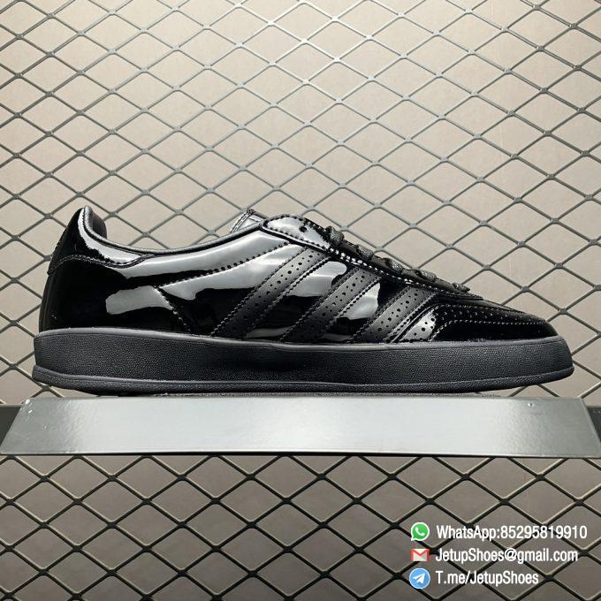 RepSneakers Adidas Gazelle Indoor Black patent leather Sneakers SKU IG1891 FashionReps Snkrs 02
