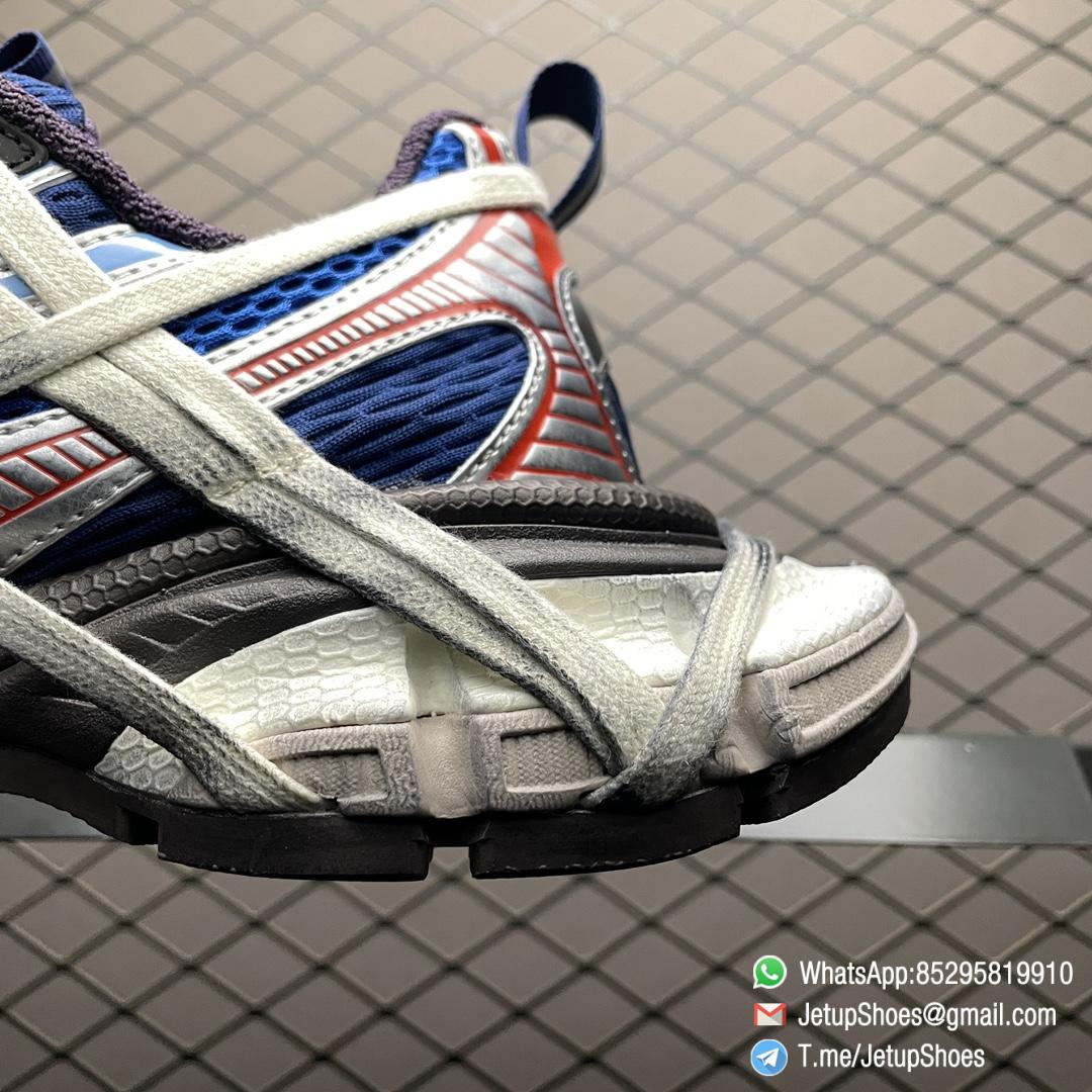 RepSneakers Balenciaga 3XL Extreme Lace Sneakers In Blue Grey Orange Mesh Upper FashionReps Snkrs 04 RepSneakers Balenciaga 3XL Extreme Lace Sneakers In Blue Grey Orange Mesh Upper FashionReps Snkrs 04
