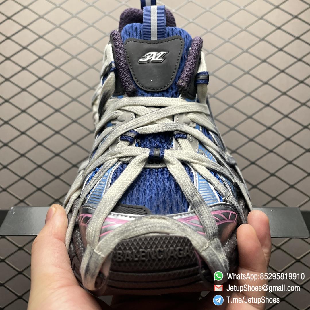 RepSneakers Balenciaga 3XL Extreme Lace Sneakers In Blue Grey Orange Mesh Upper FashionReps Snkrs 05 RepSneakers Balenciaga 3XL Extreme Lace Sneakers In Blue Grey Orange Mesh Upper FashionReps Snkrs 05