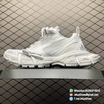 RepSneakers Balenciaga 3XL Sneaker All White Glow In The Dark Mesh Upper FashionReps Snkrs 01