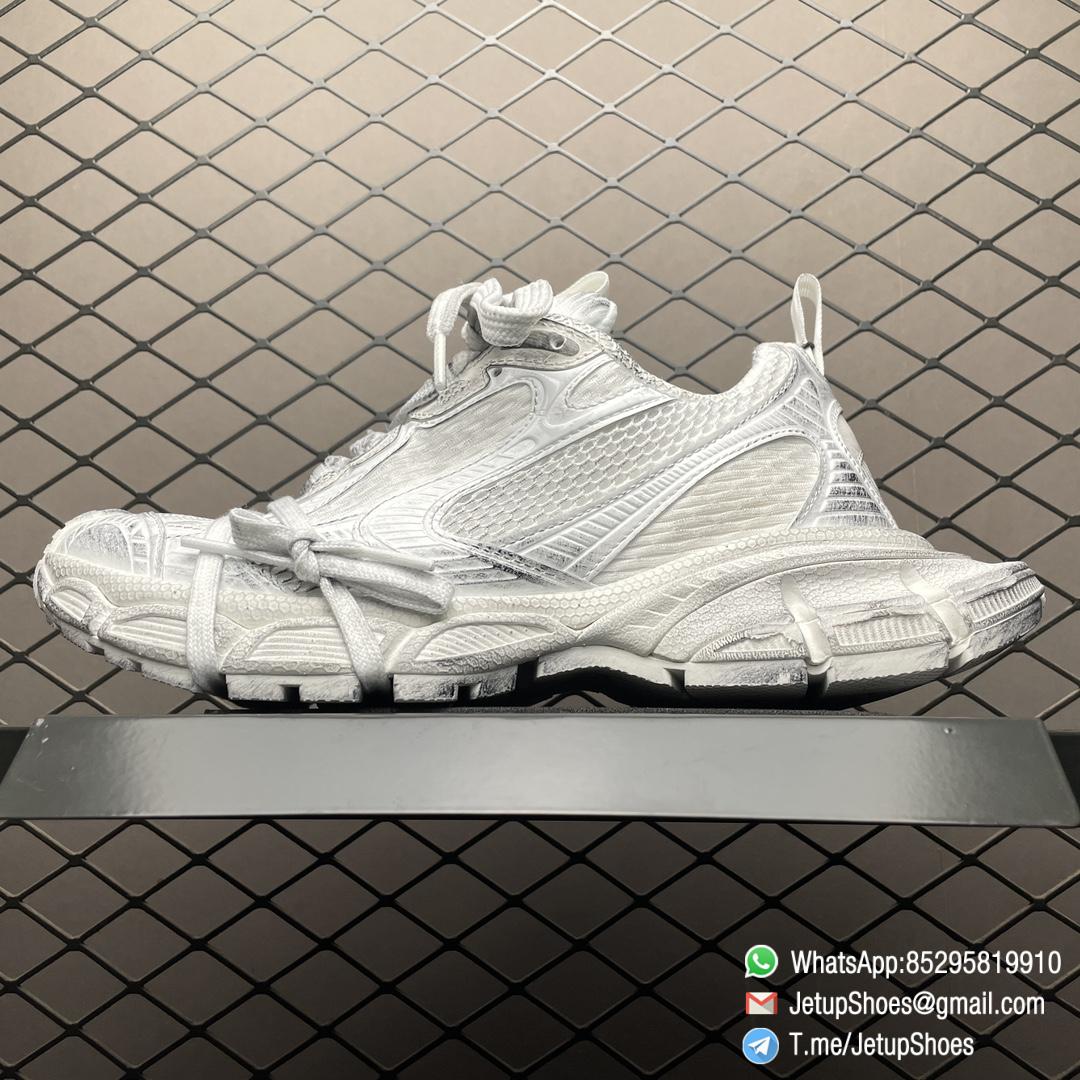 RepSneakers Balenciaga 3XL Sneaker All White Glow In The Dark Mesh Upper FashionReps Snkrs 01