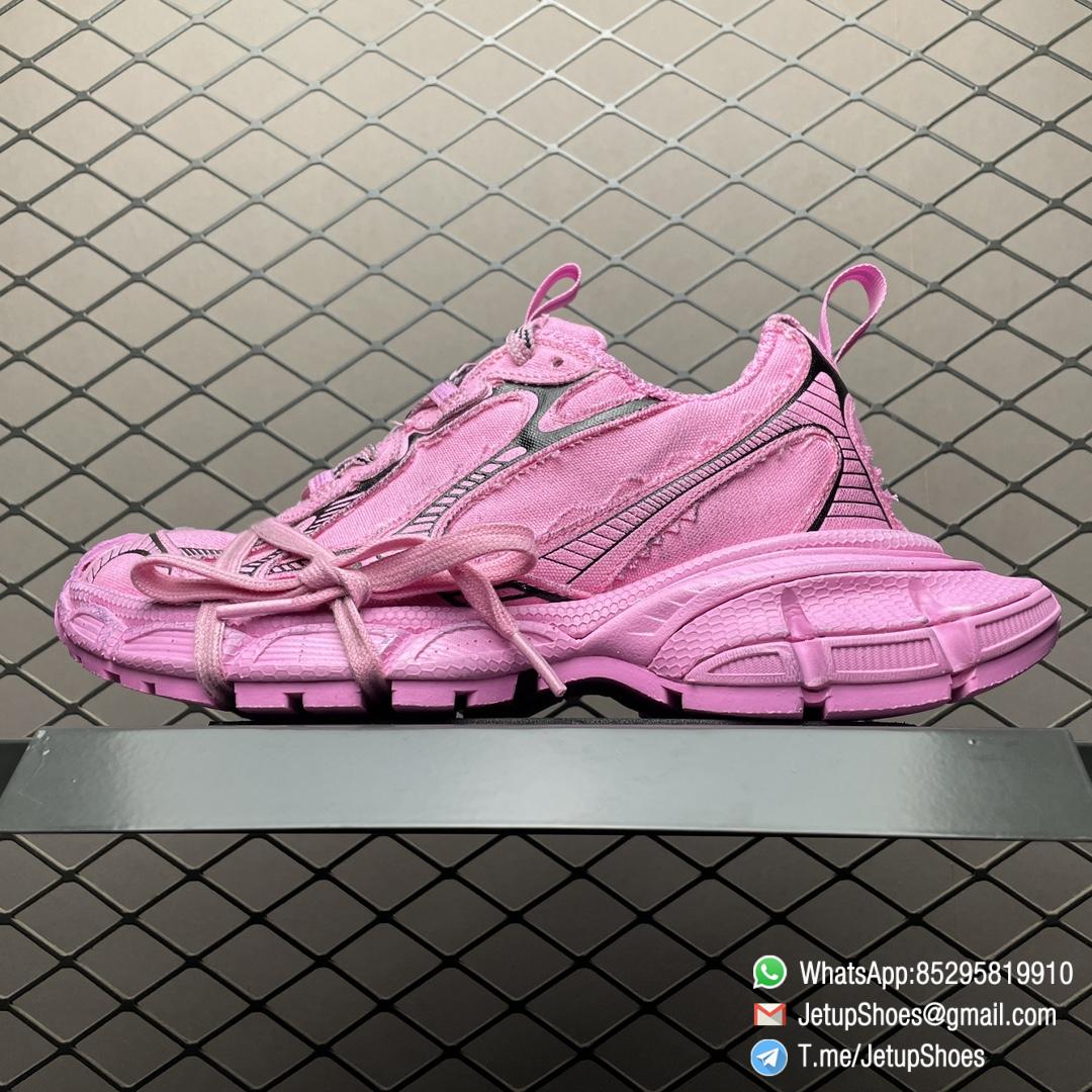 RepSneakers Balenciaga 3XL Sneaker Worn Out Pink Canvas Upper FashionReps RepSnkrs 01