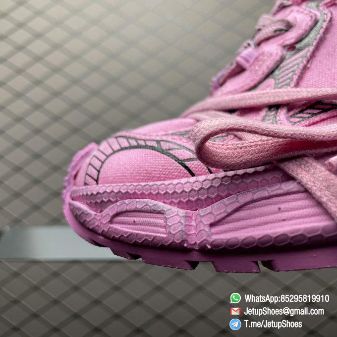 RepSneakers Balenciaga 3XL Sneaker Worn Out Pink Canvas Upper FashionReps RepSnkrs 03