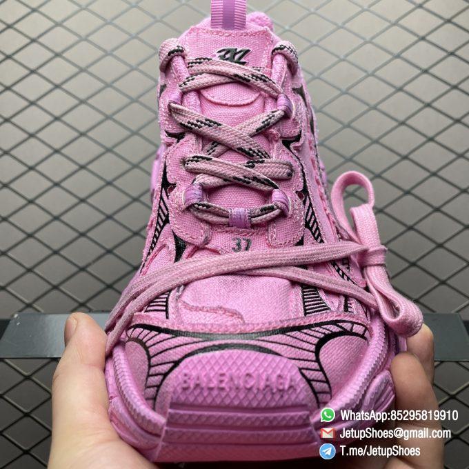 RepSneakers Balenciaga 3XL Sneaker Worn Out Pink Canvas Upper FashionReps RepSnkrs 05