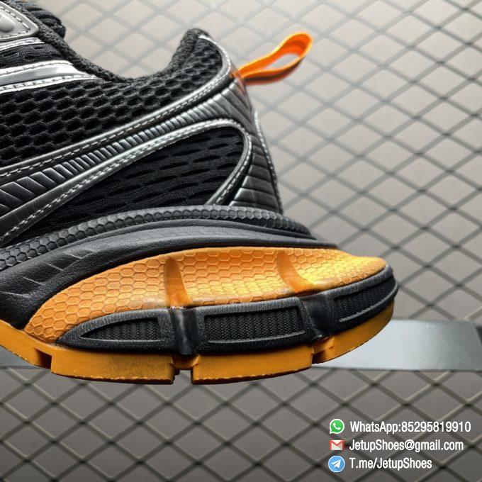 RepSneakers Balenciaga 3XL Sneaker in Black Orange Mesh Upper FashionReps RepSnkrs 04