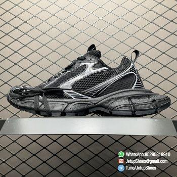 RepSneakers Balenciaga 3XL Sneaker in Black Whaite Mesh Upper FashionReps RepSnkrs 01