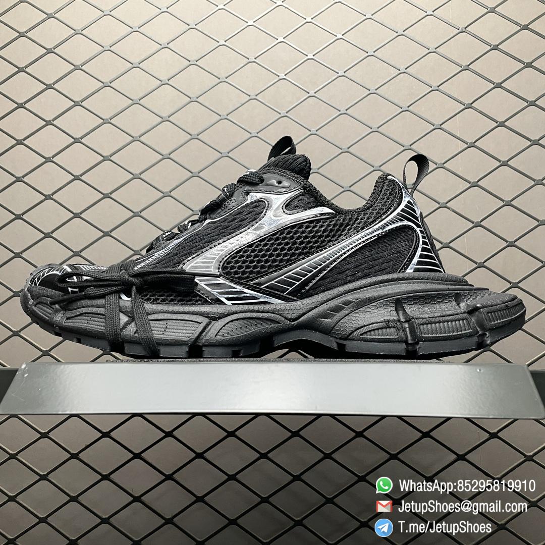 RepSneakers Balenciaga 3XL Sneaker in Black Whaite Mesh Upper FashionReps RepSnkrs 01