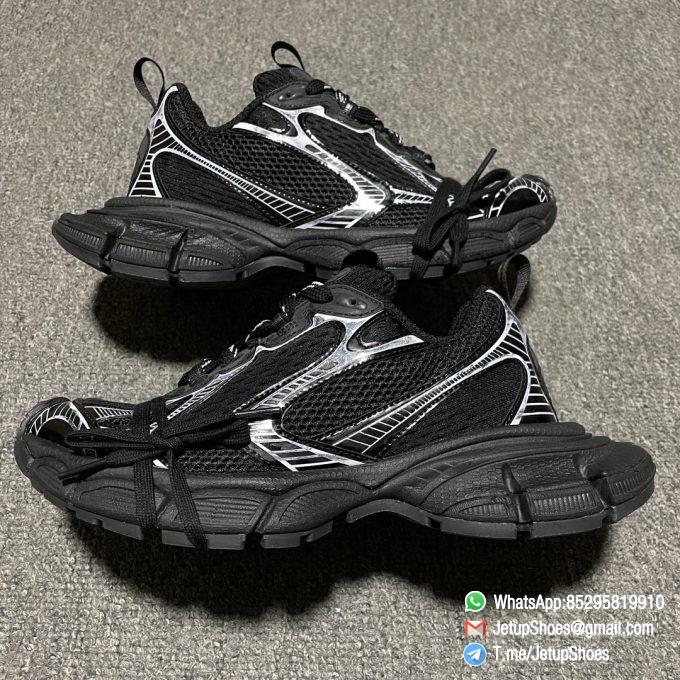 RepSneakers Balenciaga 3XL Sneaker in Black Whaite Mesh Upper FashionReps RepSnkrs 09