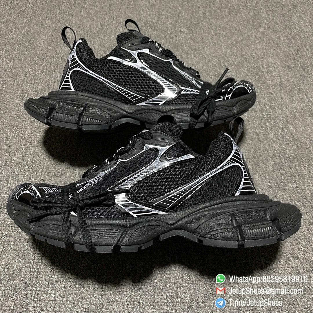 RepSneakers Balenciaga 3XL Sneaker in Black Whaite Mesh Upper FashionReps RepSnkrs 09 RepSneakers Balenciaga 3XL Sneaker in Black Whaite Mesh Upper FashionReps RepSnkrs 09