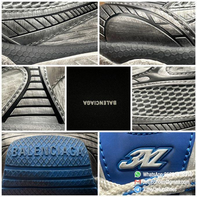 RepSneakers Balenciaga 3XL Sneaker in Blue White Mesh Upper FashionReps RepSnkrs 09