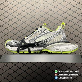 RepSneakers Balenciaga 3XL Sneaker in Fluo Yellow Grey Mesh Upper FashionReps RepSnkrs 01