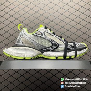 RepSneakers Balenciaga 3XL Sneaker in Fluo Yellow Grey Mesh Upper FashionReps RepSnkrs 02