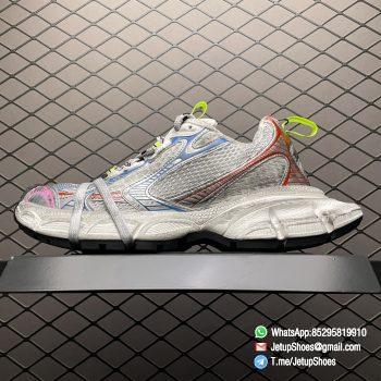 RepSneakers Balenciaga 3XL Sneaker in Monocolor White Red Blue Mesh Upper FashionReps RepSnkrs 01