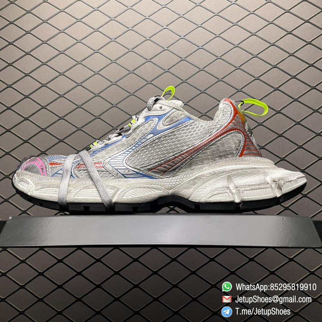 RepSneakers Balenciaga 3XL Sneaker in Monocolor White Red Blue Mesh Upper FashionReps RepSnkrs 01 RepSneakers Balenciaga 3XL Sneaker in Monocolor White Red Blue Mesh Upper FashionReps RepSnkrs 01