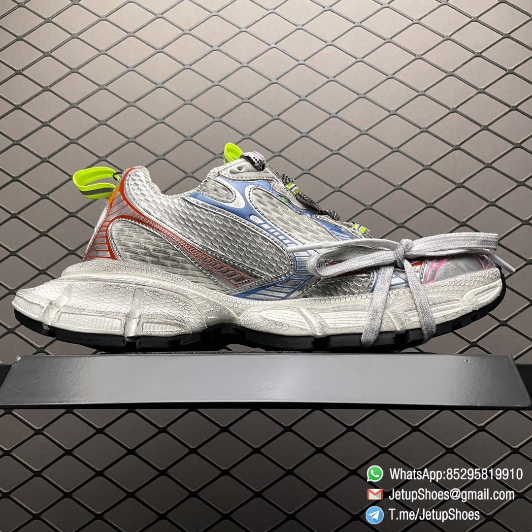 RepSneakers Balenciaga 3XL Sneaker in Monocolor White Red Blue Mesh Upper FashionReps RepSnkrs 02 RepSneakers Balenciaga 3XL Sneaker in Monocolor White Red Blue Mesh Upper FashionReps RepSnkrs 02