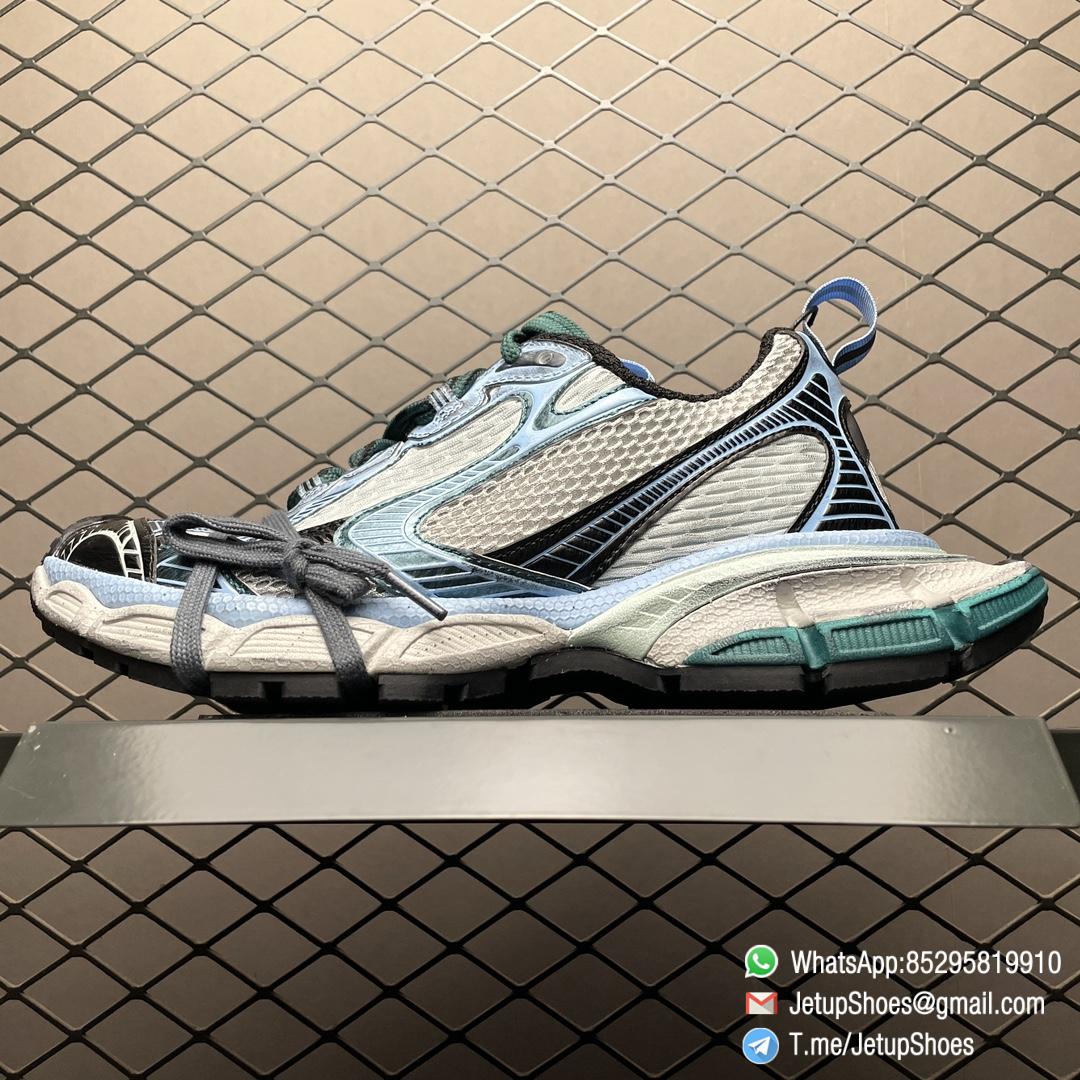 RepSneakers Balenciaga 3XL Sneaker in Multicolor Blue Grey Green and White Mesh Upper FashionReps Snkrs 01 RepSneakers Balenciaga 3XL Sneaker in Multicolor Blue Grey Green and White Mesh Upper FashionReps Snkrs 01