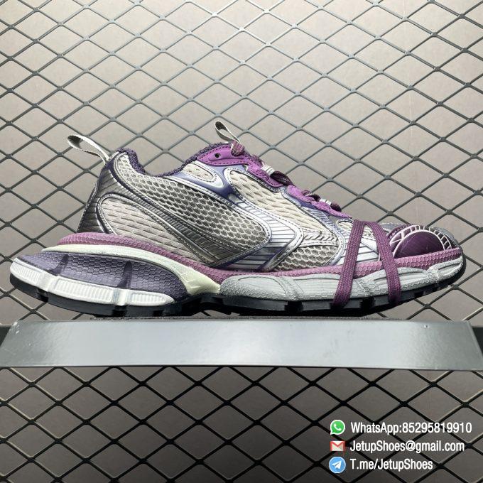 RepSneakers Balenciaga 3XL Sneaker in Purple Grey Mesh Upper FashionReps RepSnkrs 02