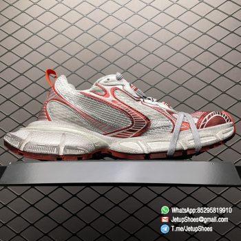 RepSneakers Balenciaga 3XL Sneaker in Red White Mesh Upper FashionReps Rep Snkrs 02