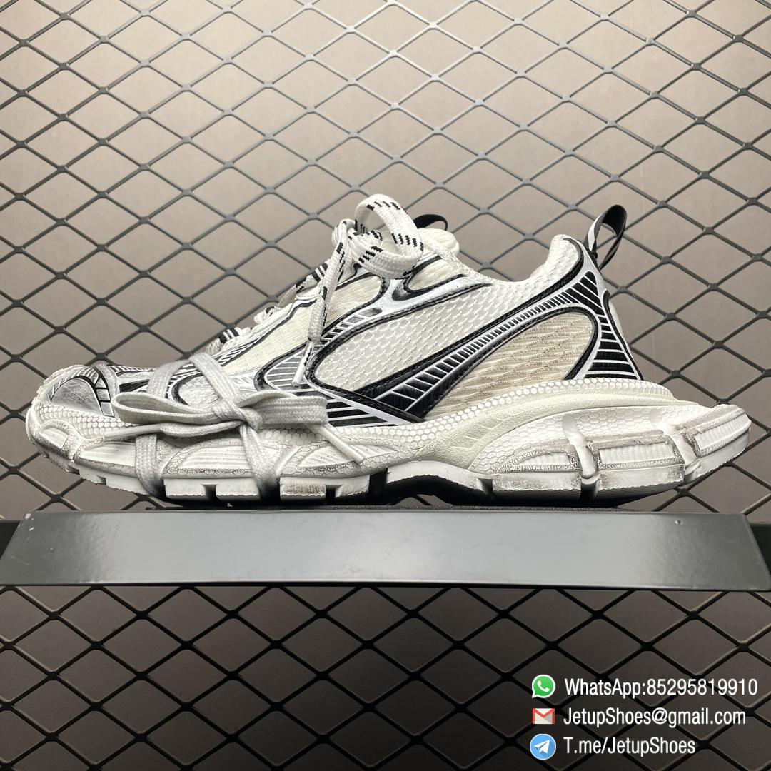 RepSneakers Balenciaga 3XL Sneaker in White Black Mesh Upper FashionReps Rep Snkrs 01 RepSneakers Balenciaga 3XL Sneaker in White Black Mesh Upper FashionReps Rep Snkrs 01