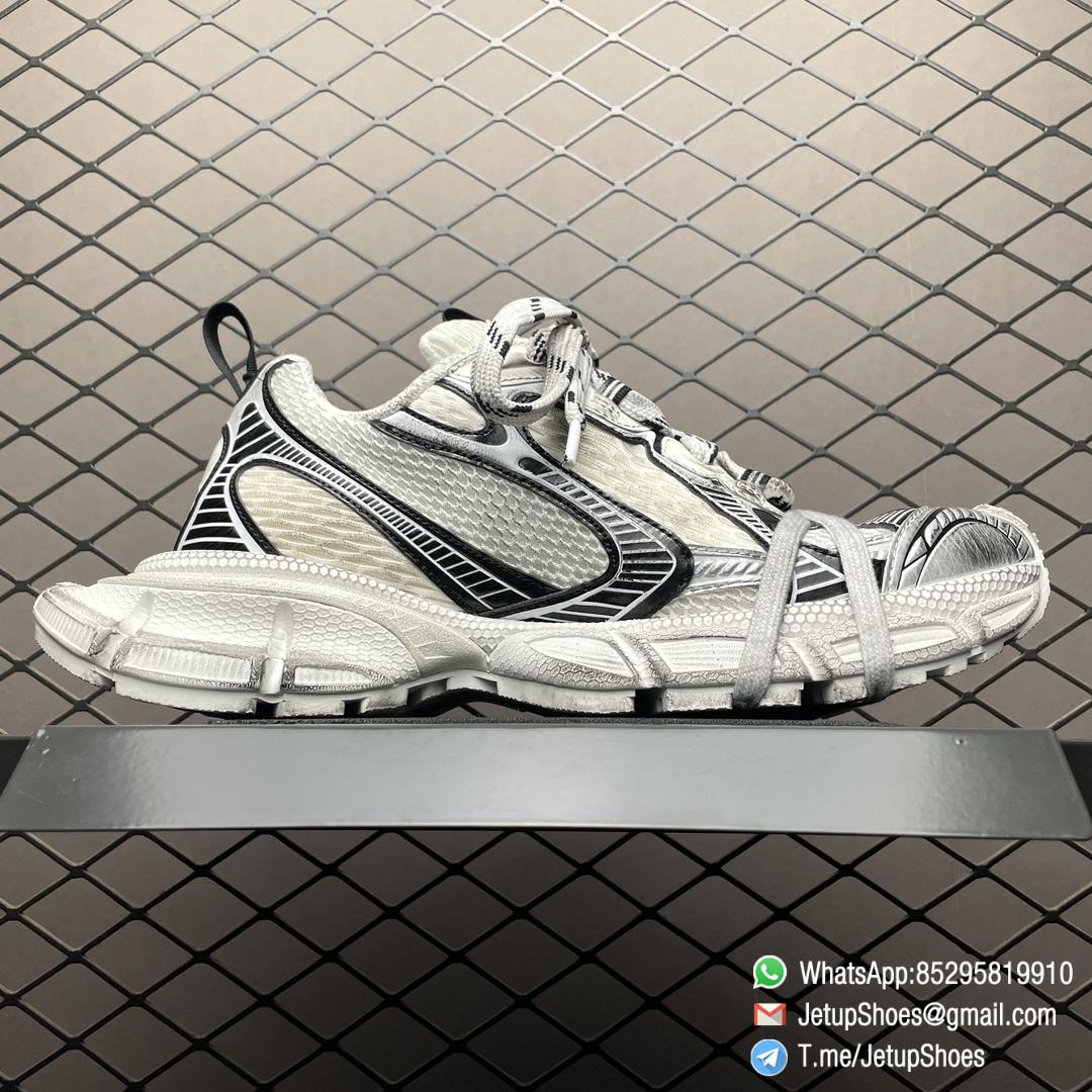 RepSneakers Balenciaga 3XL Sneaker in White Black Mesh Upper FashionReps Rep Snkrs 02 RepSneakers Balenciaga 3XL Sneaker in White Black Mesh Upper FashionReps Rep Snkrs 02