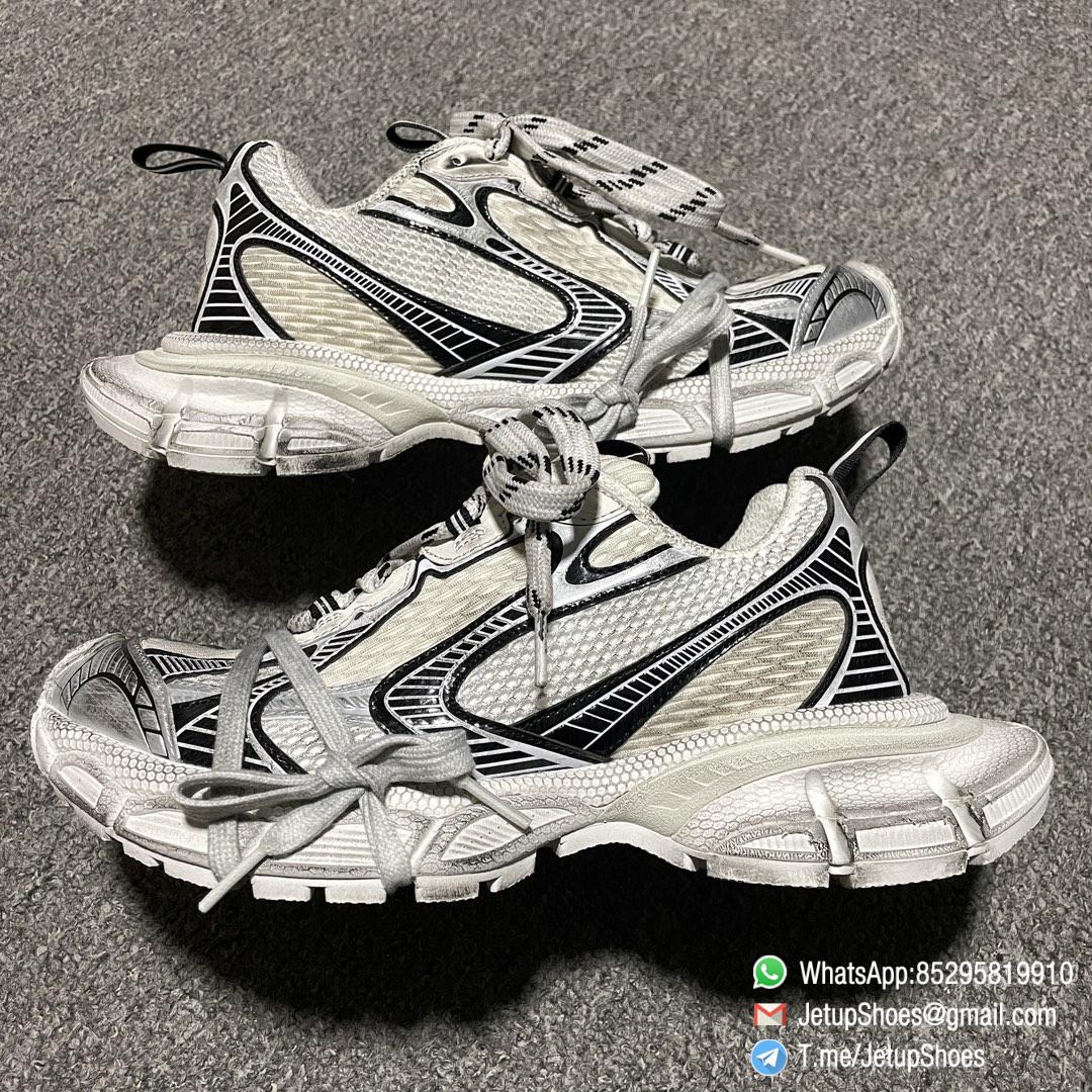 RepSneakers Balenciaga 3XL Sneaker in White Black Mesh Upper FashionReps Rep Snkrs 09 RepSneakers Balenciaga 3XL Sneaker in White Black Mesh Upper FashionReps Rep Snkrs 09