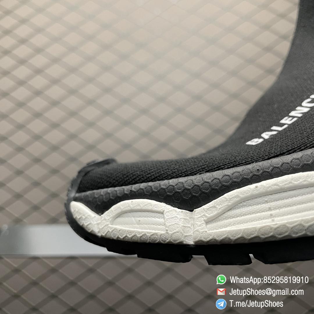 RepSneakers Balenciaga 3XL Sock Sneakers Black White Knit Upper SKU 758429 W2DG1 1090 FashionReps Snkrs 03