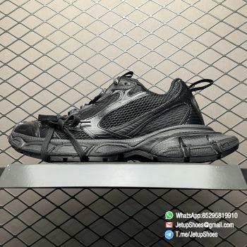 RepSneakers Balenciaga Women 3XL Sneaker Worn Out Black SKU 734731 W3XL1 1010 FashionReps Snkrs 01
