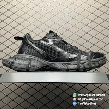 RepSneakers Balenciaga Women 3XL Sneaker Worn Out Black SKU 734731 W3XL1 1010 FashionReps Snkrs 02