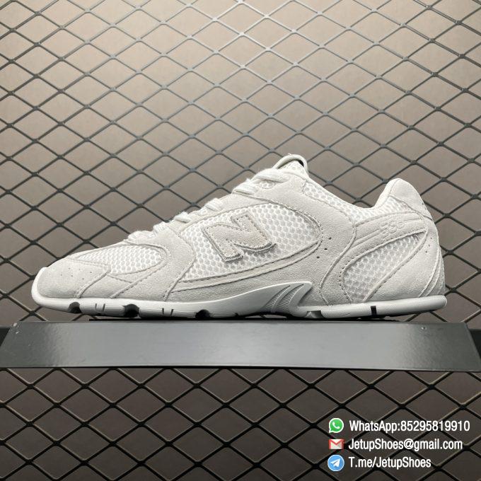 RepSneakers New Balance x Miu Miu 530 SL White Suede Upper SKU 5E165E 3D8C F0009 F BD05 FashionReps Snkrs 01