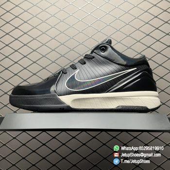 RepSneakers 2019 Undefeated x Zoom Kobe 4 Protro Black Mamba SKU CQ3869 001 Replica Kobe Basketball Shoes 01