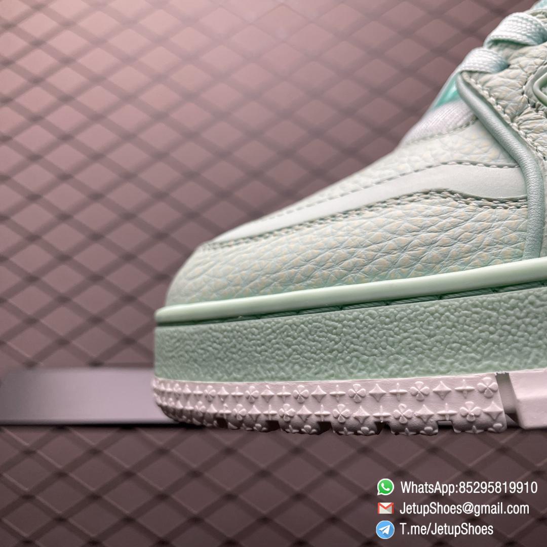 RepSneakers Louis Vuitton Trainer Sneakers Mint Green Leather Upper FashionReps LV Trainer Snkrs 03 RepSneakers Louis Vuitton Trainer Sneakers Mint Green Leather Upper FashionReps LV Trainer Snkrs 03
