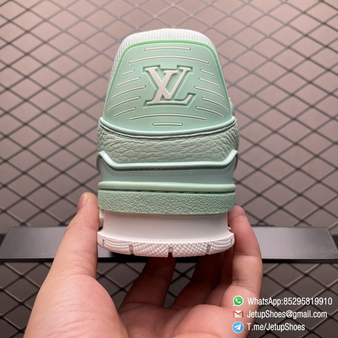 RepSneakers Louis Vuitton Trainer Sneakers Mint Green Leather Upper FashionReps LV Trainer Snkrs 06 RepSneakers Louis Vuitton Trainer Sneakers Mint Green Leather Upper FashionReps LV Trainer Snkrs 06