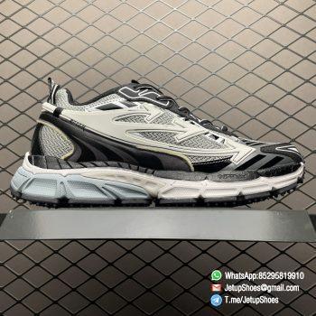 RepSneakers Off White CO VirGil Abloh Black Grey White Mesh Upper FashionReps Rep Shoes 02