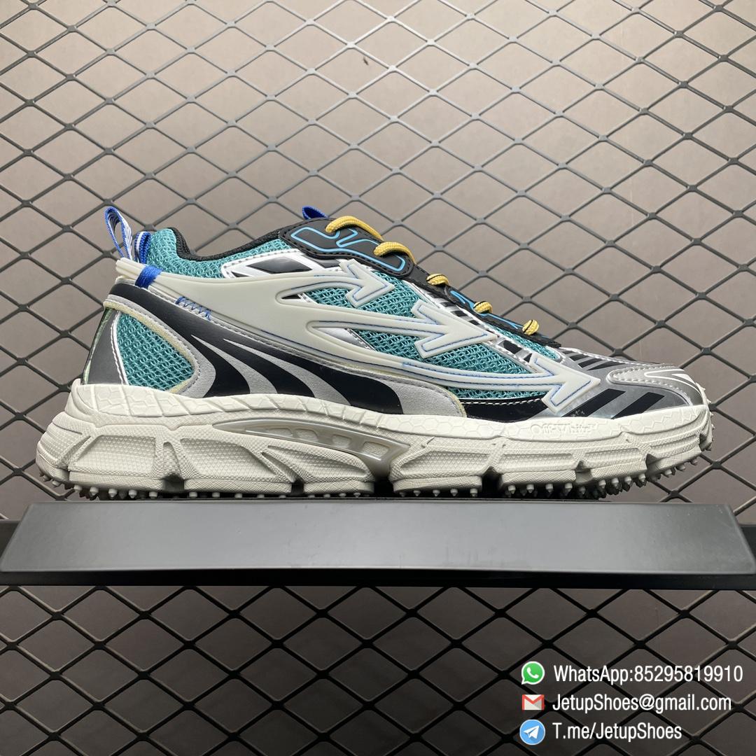 RepSneakers Off White CO VirGil Abloh Blue Green White Mesh Upper FashionReps Rep Shoes 02 RepSneakers Off White CO VirGil Abloh Blue Green White Mesh Upper FashionReps Rep Shoes 02