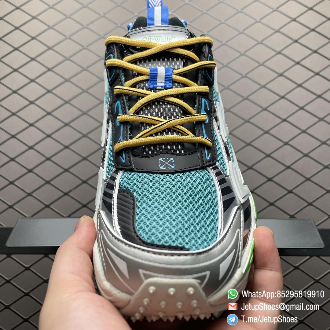 RepSneakers Off White CO VirGil Abloh Blue Green White Mesh Upper FashionReps Rep Shoes 05 RepSneakers Off White CO VirGil Abloh Blue Green White Mesh Upper FashionReps Rep Shoes 05