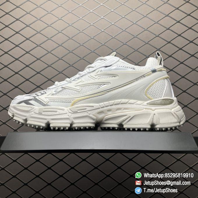 RepSneakers Off White CO VirGil Abloh White Mesh Upper Replica OW Sneakers FashionReps Rep Shoes 01
