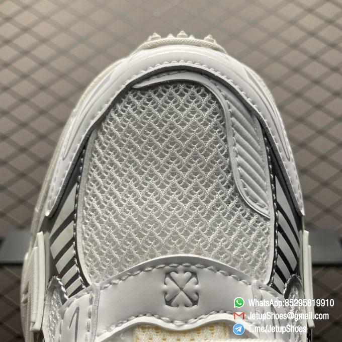 RepSneakers Off White CO VirGil Abloh White Mesh Upper Replica OW Sneakers FashionReps Rep Shoes 07