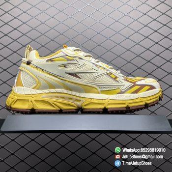 RepSneakers Off White x VirGil Abloh Yellow Brown Grey Mesh Upper Replica OW Sneakers FashionReps Rep Shoes 02